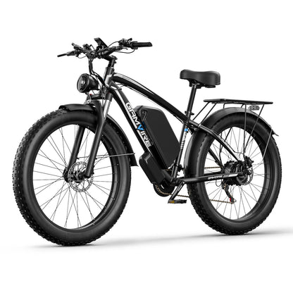 GAMVIRE 26" V7 Electric Bike 59 KM/H 1500W Peak 2000W 52V 19.2AH Battery - www.Shopthatapp.com