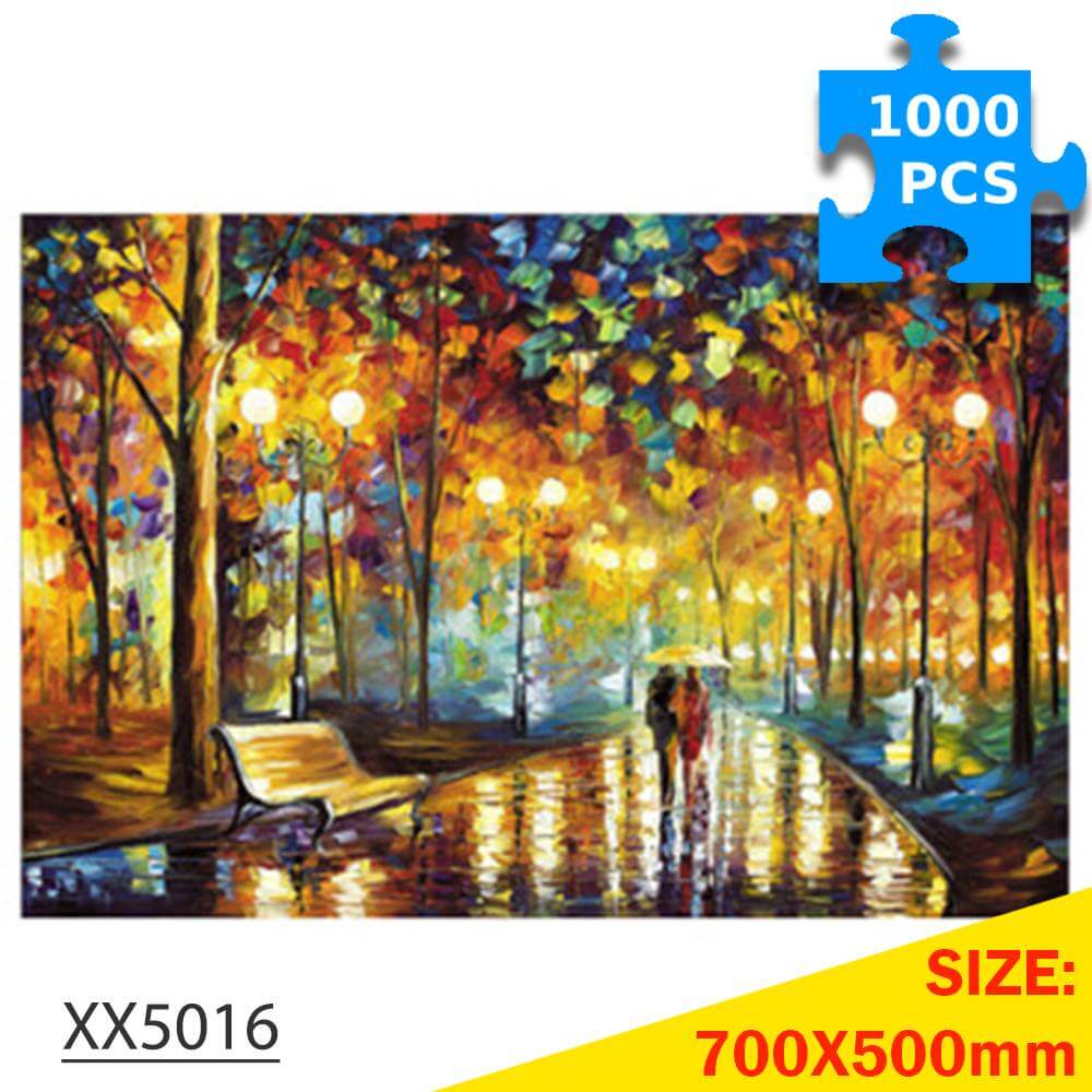 1000-Piece 'Rainy Night' Jigsaw Puzzle | KidsToyLover - www.Shopthatapp.com
