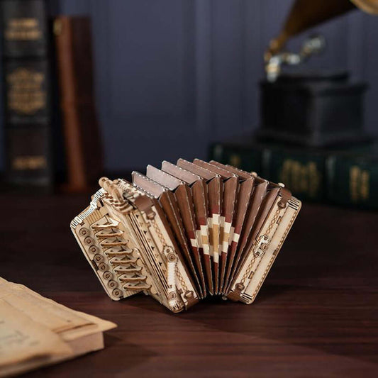 Accordion 3D DIY Wooden Model | Kidstoylover - Learn & Create - www.Shopthatapp.com