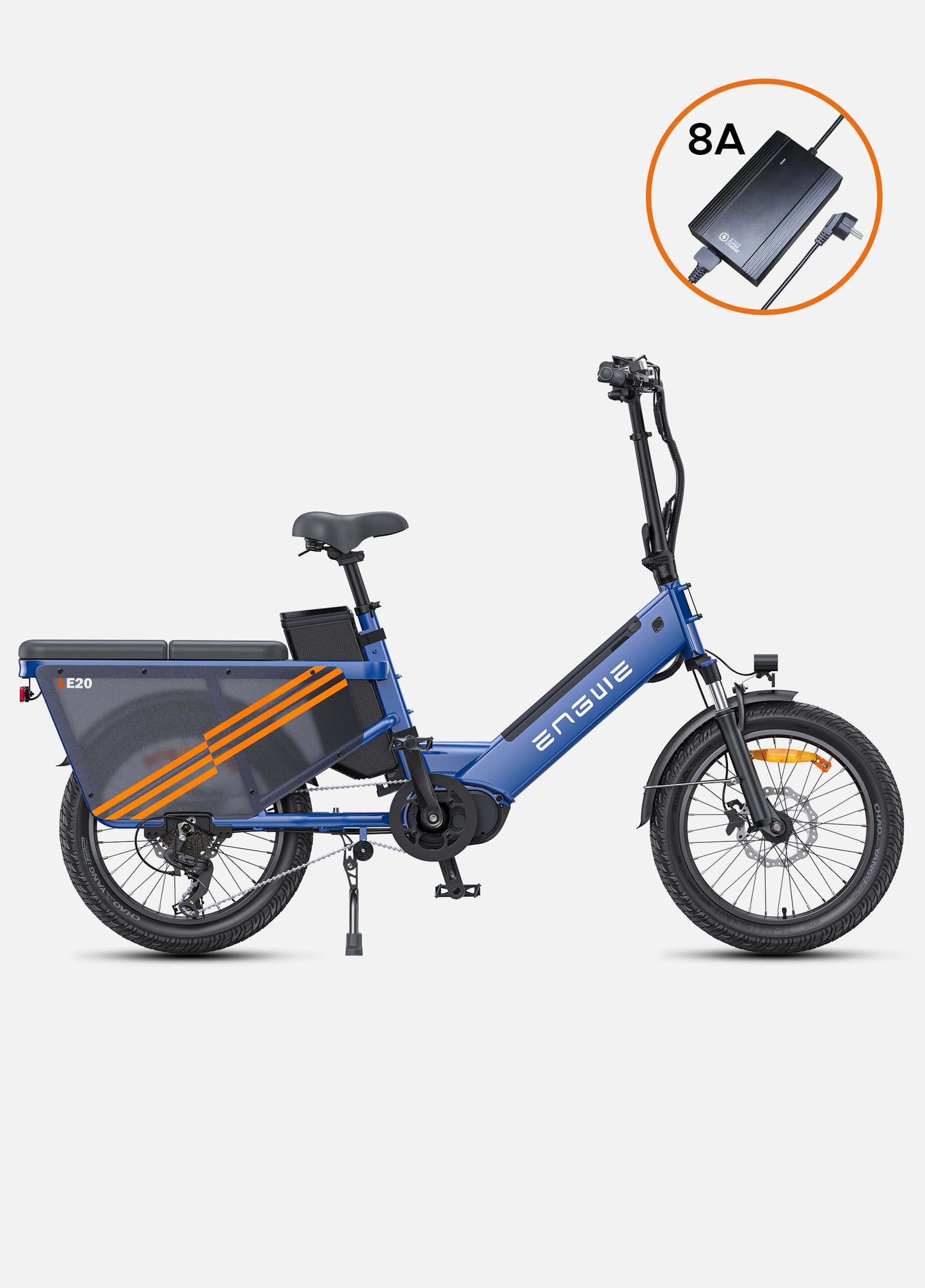 ENGWE LE20 250W Mid-drive Torque sensor Step-Thru Cargo Ebike - www.Shopthatapp.com