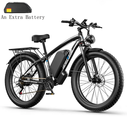 E·BYCCO&GAMVIRE 24''/26'' V7 Long Range Electric Bike Peak 2000W/2500W 52V 19.2Ah/32Ah - www.Shopthatapp.com