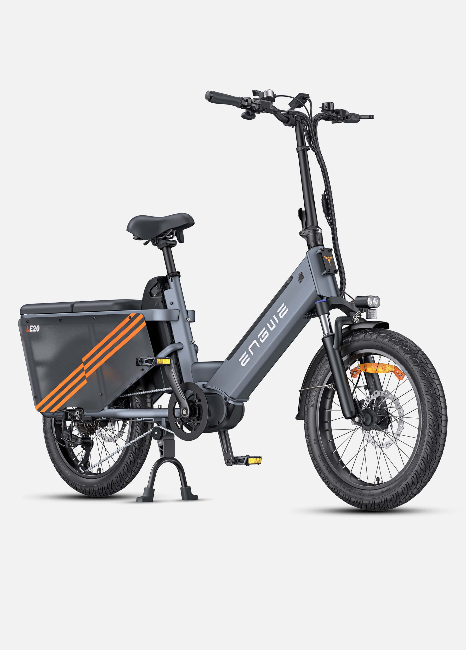 ENGWE LE20 250W Mid-drive Torque sensor Step-Thru Cargo Ebike - www.Shopthatapp.com