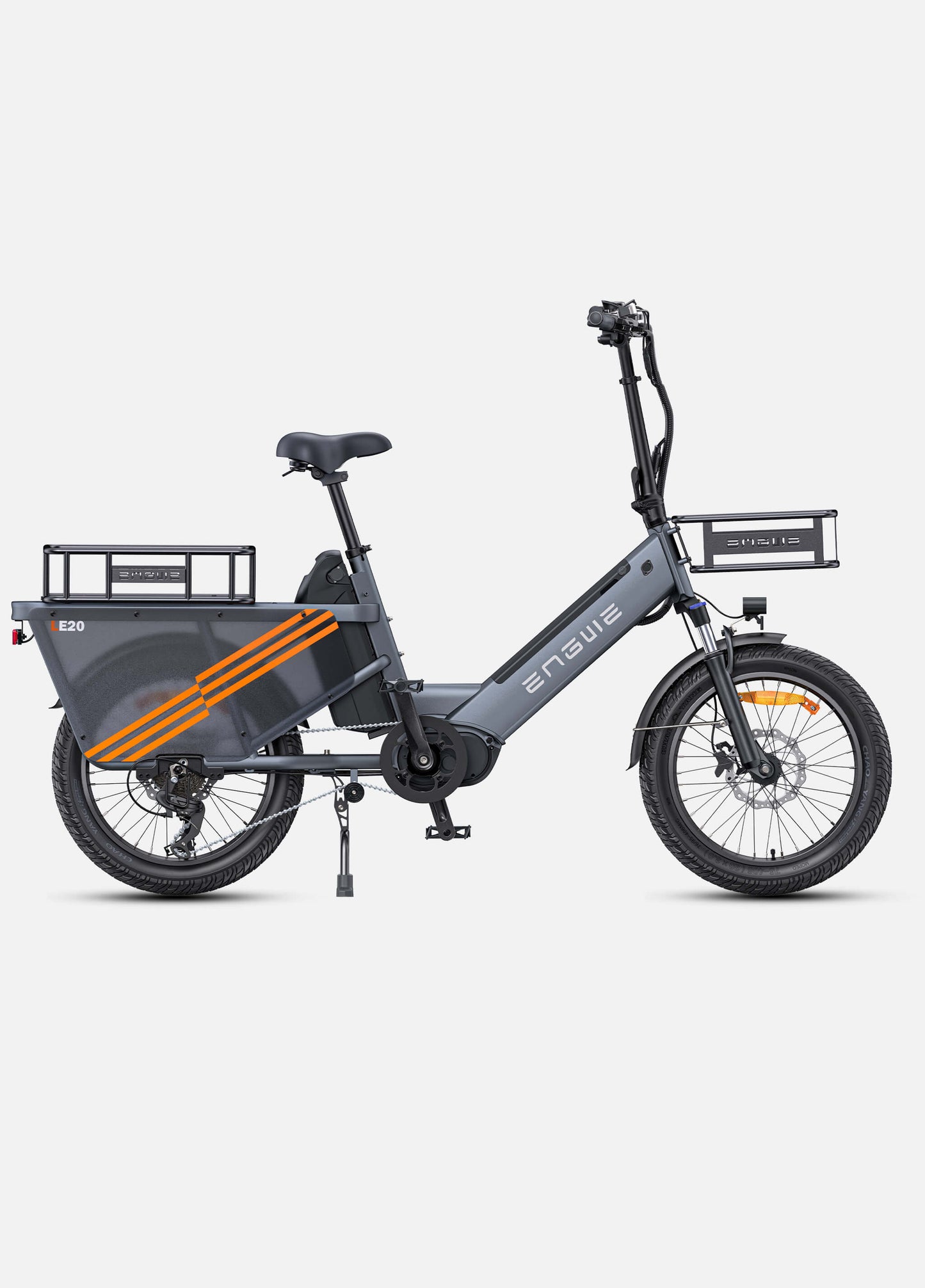 ENGWE LE20 250W Mid-drive Torque sensor Step-Thru Cargo Ebike - www.Shopthatapp.com