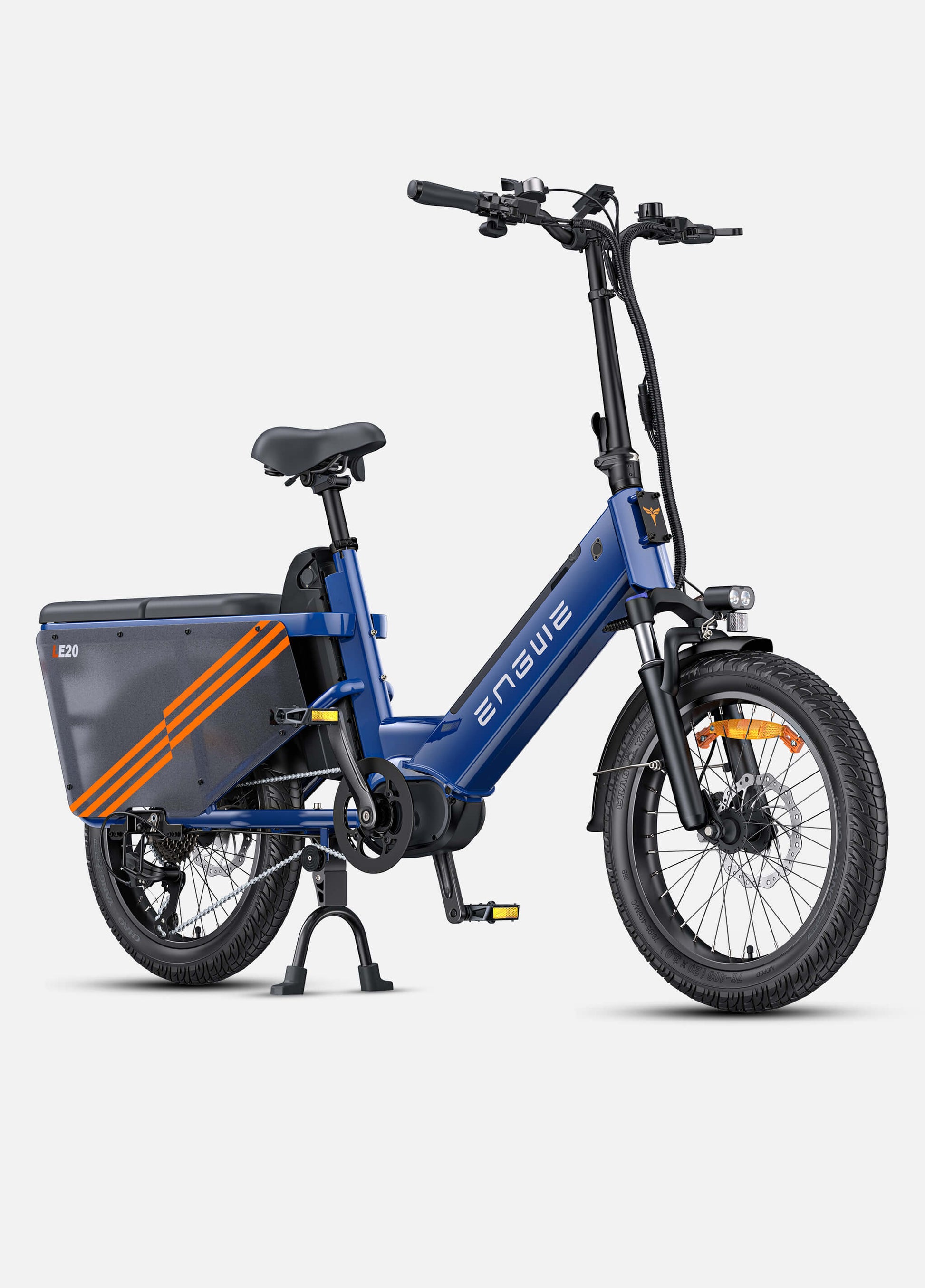 ENGWE LE20 250W Mid-drive Torque sensor Step-Thru Cargo Ebike - www.Shopthatapp.com