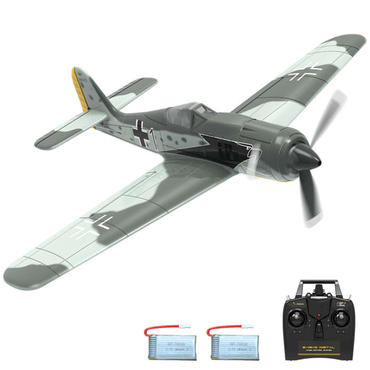 Volantex RC 2.4GHz German Warplane with Gyro Stabilization & One-Key Aerobatics - www.Shopthatapp.com