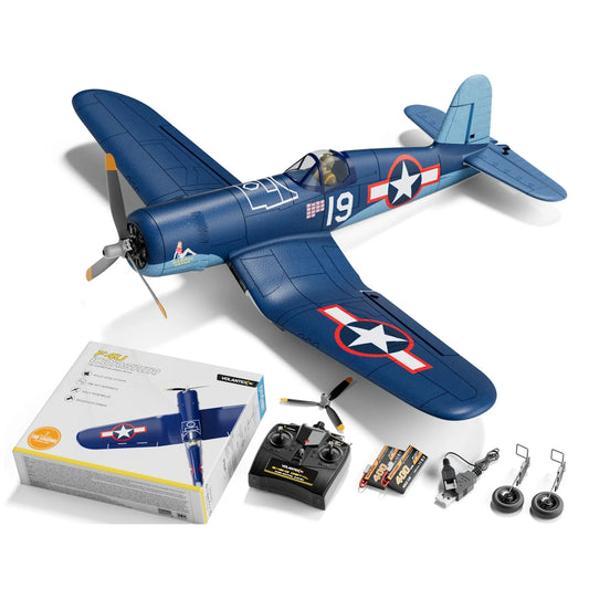Volantex F4U Corsair 500 mm bürstenloses Warbird-RC-Flugzeug, RTF, 2S/3S-Stromversorgung