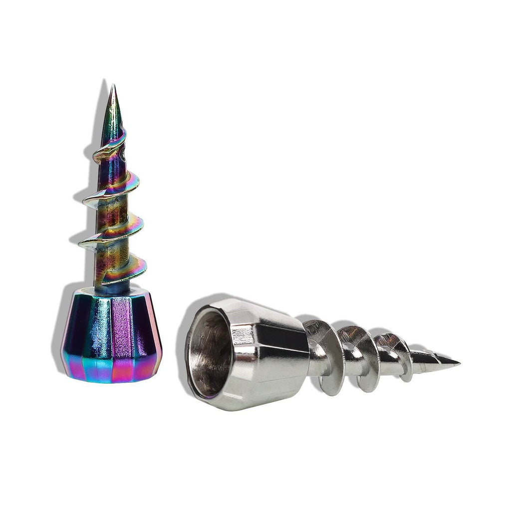 23mm Metal Screw Shape Hookah Metal Gun Head Accessories - www.Shopthatapp.com