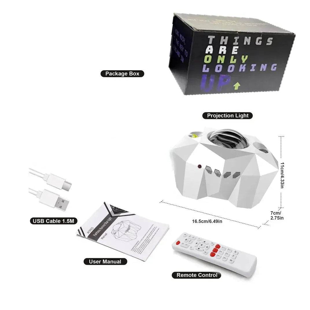 Usb Water Pattern Bluetooth Music Ocean Star Projector Lamp - www.Shopthatapp.com