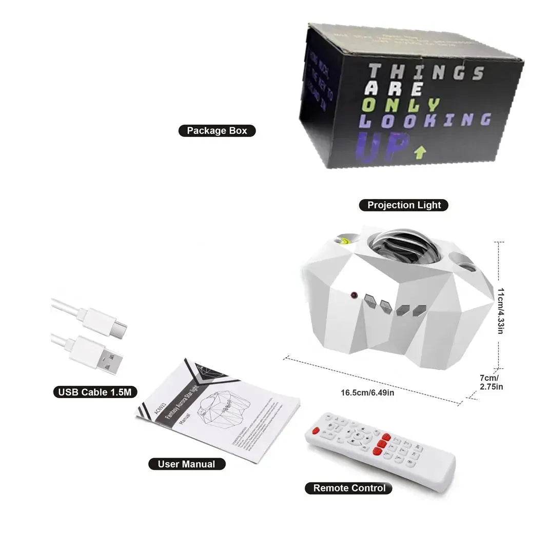 Usb Water Pattern Bluetooth Music Ocean Star Projector Lamp - www.Shopthatapp.com