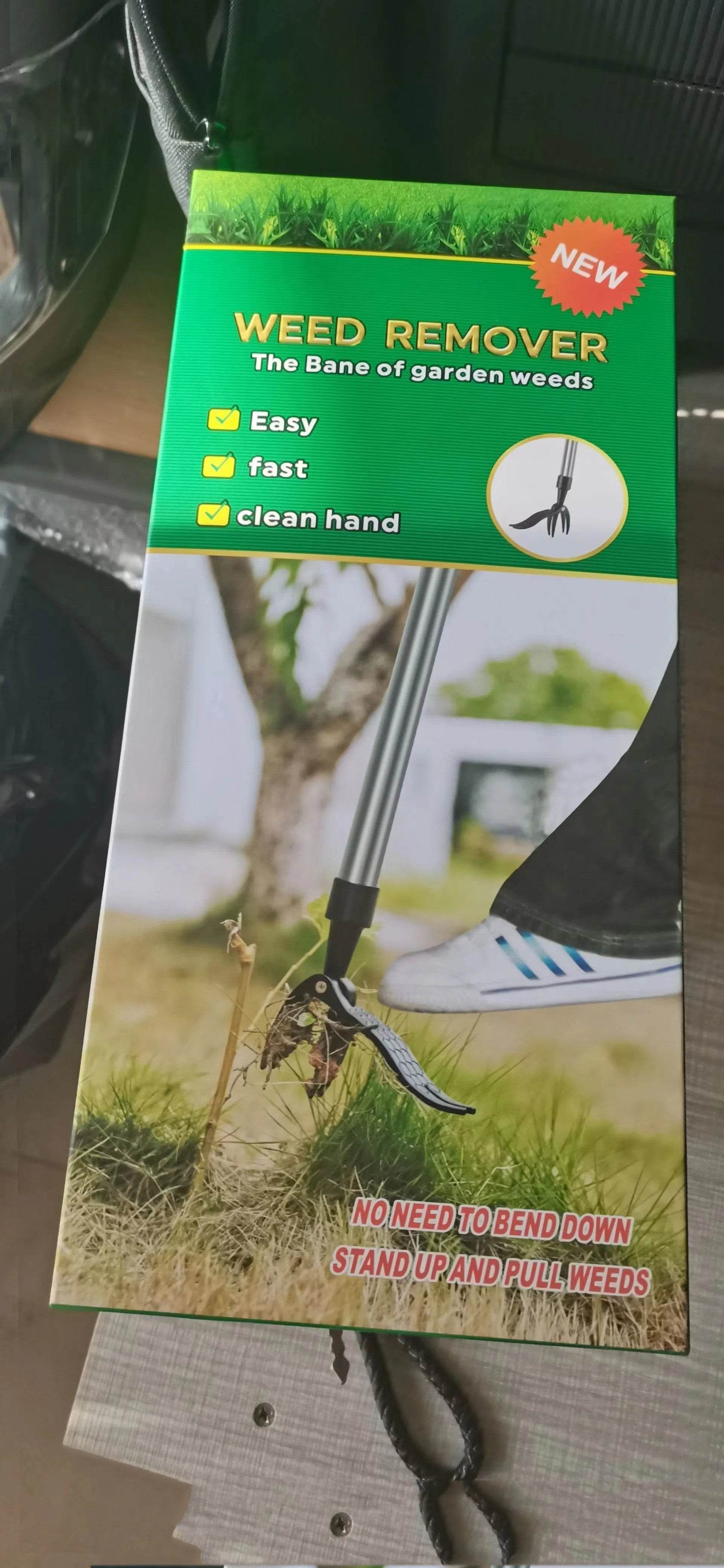 Stainless Steel Standing Weeding Uproot Gardening  Tool - www.Shopthatapp.com