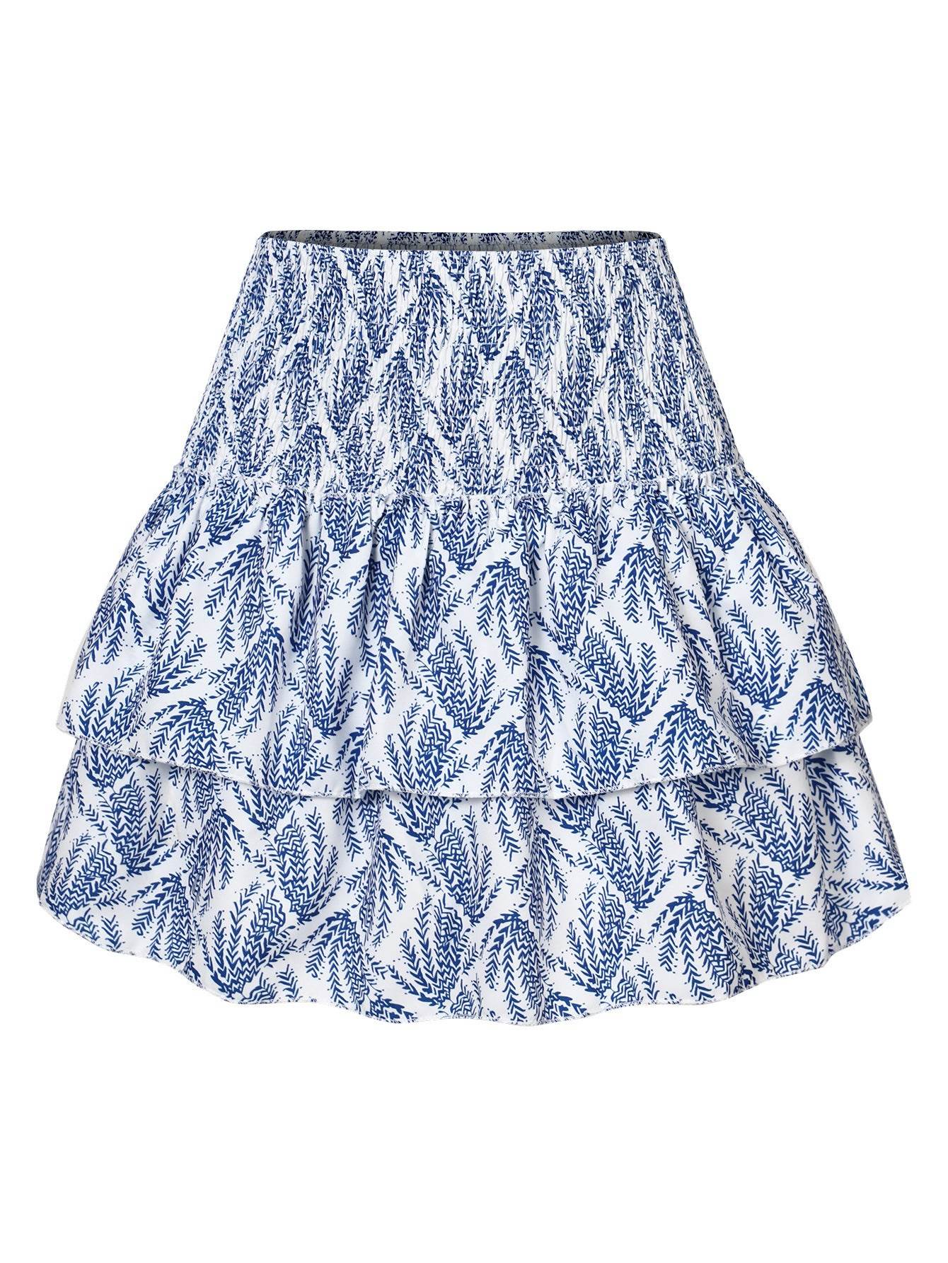 Leisure Versatile Lotus Leaf Women's Mini layered Skirt - www.Shopthatapp.com