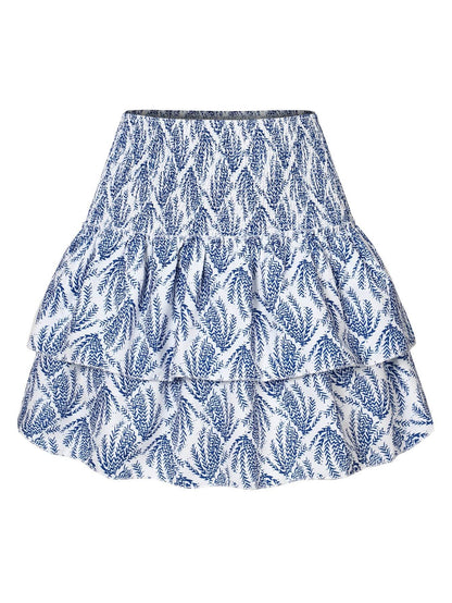 Leisure Versatile Lotus Leaf Women's Mini layered Skirt - www.Shopthatapp.com