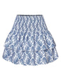 Leisure Versatile Lotus Leaf Women's Mini layered Skirt - www.Shopthatapp.com