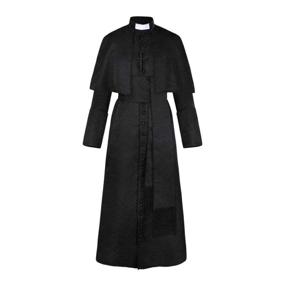 Halloween Priest Medieval Retro Cosplay Costume - www.Shopthatapp.com