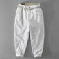 Men's Mid waist Loose Casual Chinos Pant trouser - www.Shopthatapp.com