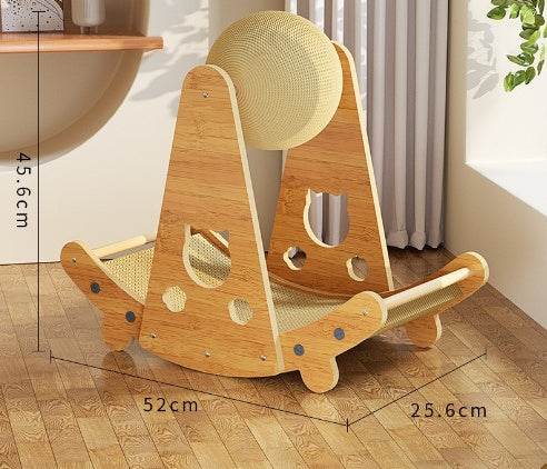 Creative Sisal Mat That Won't Shed Crumbs Cat Scratch Board - www.Shopthatapp.com
