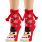 Christmas Stockings Autumn Winter Cotton Magnet Lodestone Hand Tube Socks - www.Shopthatapp.com