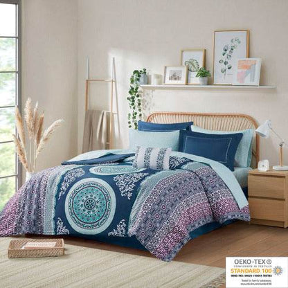 9pcs Queen bed set Boho Comforter Full bedding sets - www.Shopthatapp.com