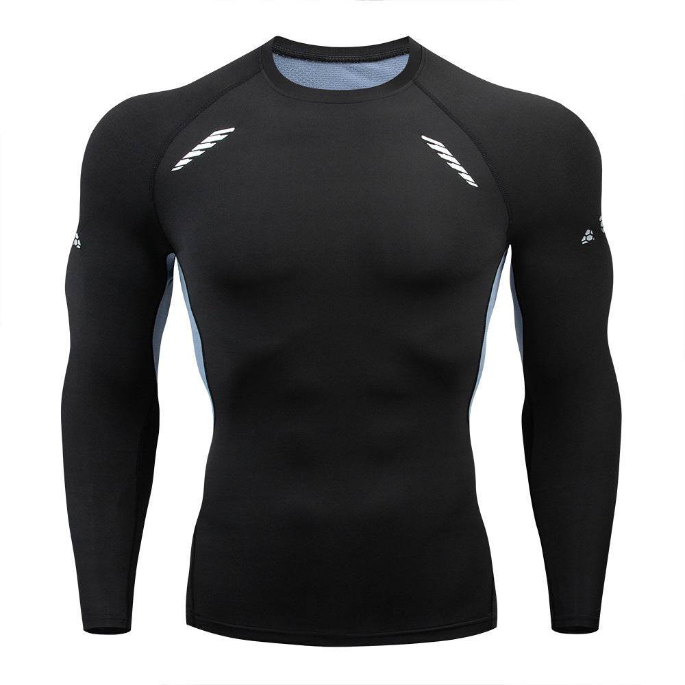 Men's Sports Quick-drying Long sleeve Workout Fitness T-shirt top - www.Shopthatapp.com