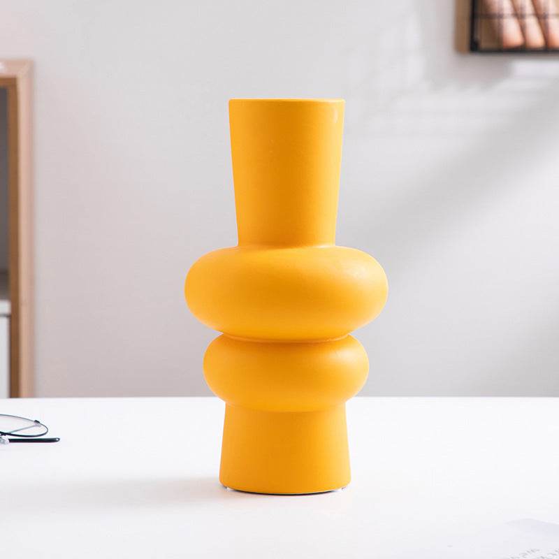 Ceramic Vase Flower Nordic Minimalist Living Room Decoration - www.Shopthatapp.com