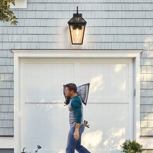 Modern Outdoor Waterproof Wall Lights fixture Support Many Types Of Bulb-2 Packs - www.Shopthatapp.com