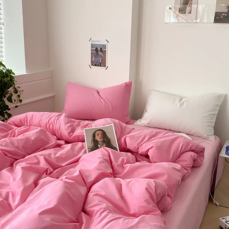 Four-piece Cotton Bed Sheet Duvet Cover Duvet Cover Bedding - www.Shopthatapp.com