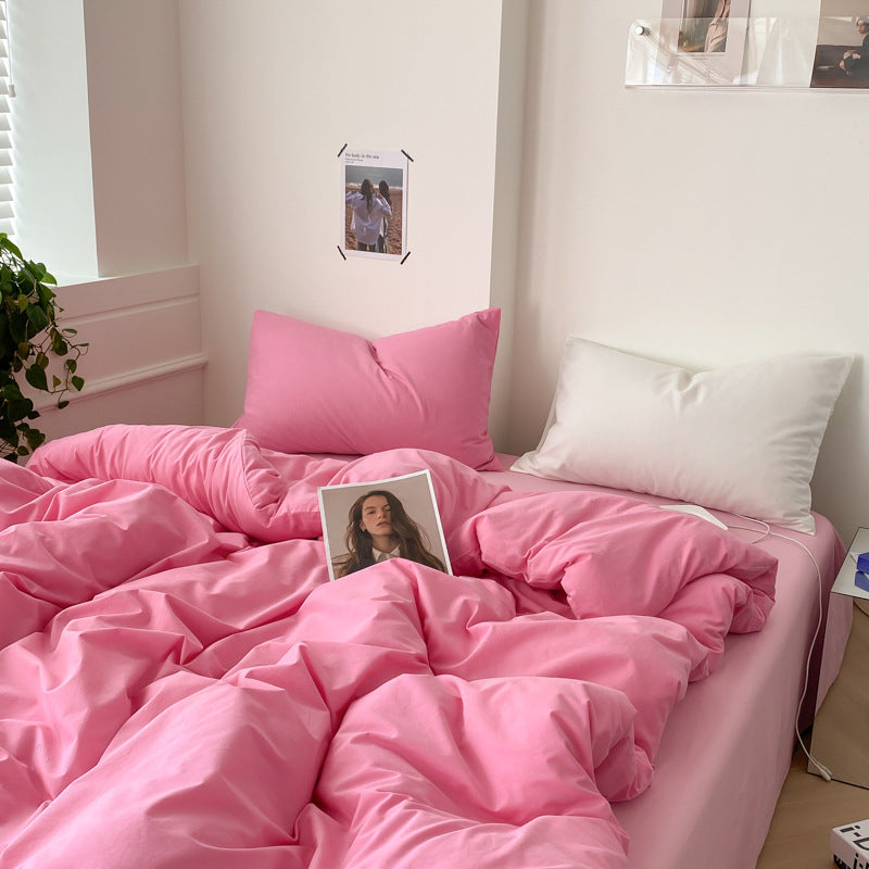 Four-piece Cotton Bed Sheet Duvet Cover Duvet Cover Bedding