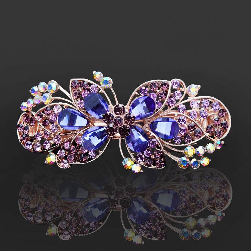 Rhinestone bow hair clip Accessories - www.Shopthatapp.com