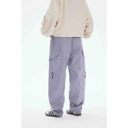 Leisure Cargo Chemical Fiber Blend Men's Trousers - www.Shopthatapp.com