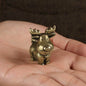 Christmas Sled Creative Antique Reproduction Distressed Ornaments Brass Crafts - www.Shopthatapp.com