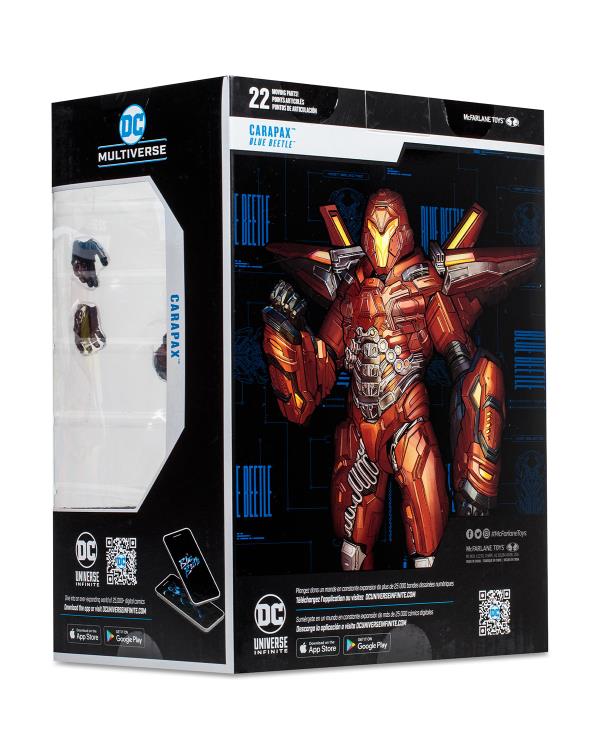 MCFARLANE TOYS - Blue Beetle DC Multiverse - Carapax Mega Action Figure - www.Shopthatapp.com
