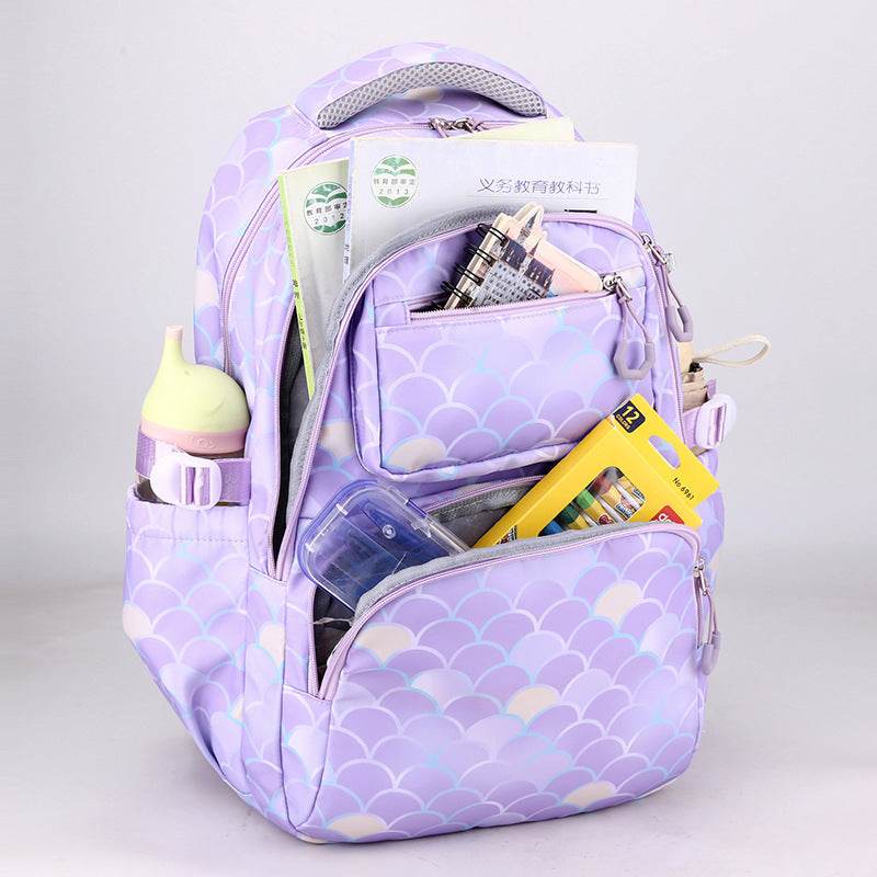 3 in 1 set Primary School Girls Backpack Lunch Bag and Pencil Pouch - www.Shopthatapp.com