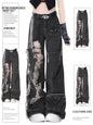 American Street Niche Oversized jeans Cargo pants for women