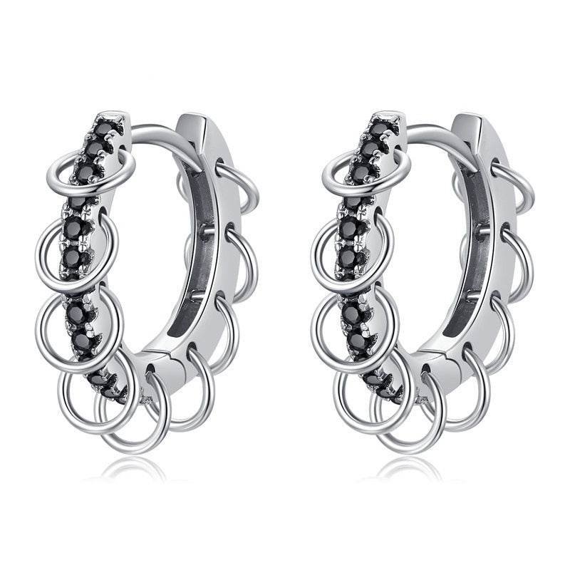 European And American Design Zircon Copper Ear Buckle Simple And Advanced Earring - www.Shopthatapp.com