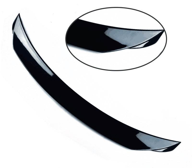 Model 14-21 Mazda 3 Exela Modified Tail Trim Sports Bright Black Tail Blade Large Fixed Wind Surrounded - www.Shopthatapp.com