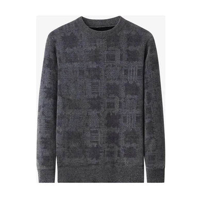 Winter Fleece-lined Chenille Pullover Sweater For Men - www.Shopthatapp.com
