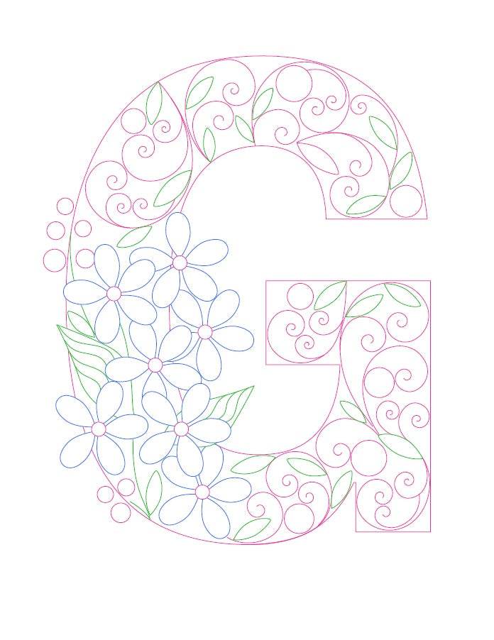 Paper Filigree Painting Kit - Letters - www.Shopthatapp.com