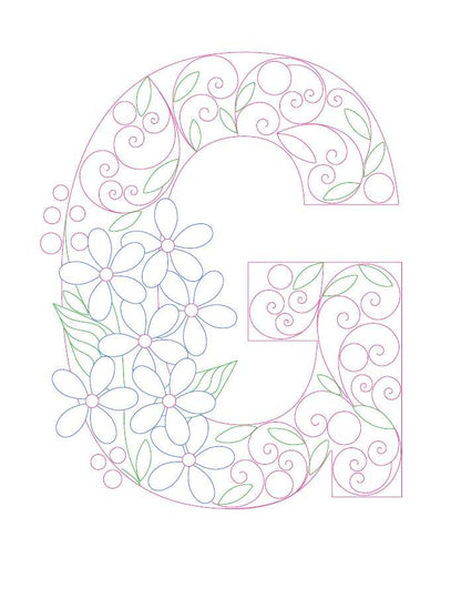 Paper Filigree Painting Kit - Letters - www.Shopthatapp.com