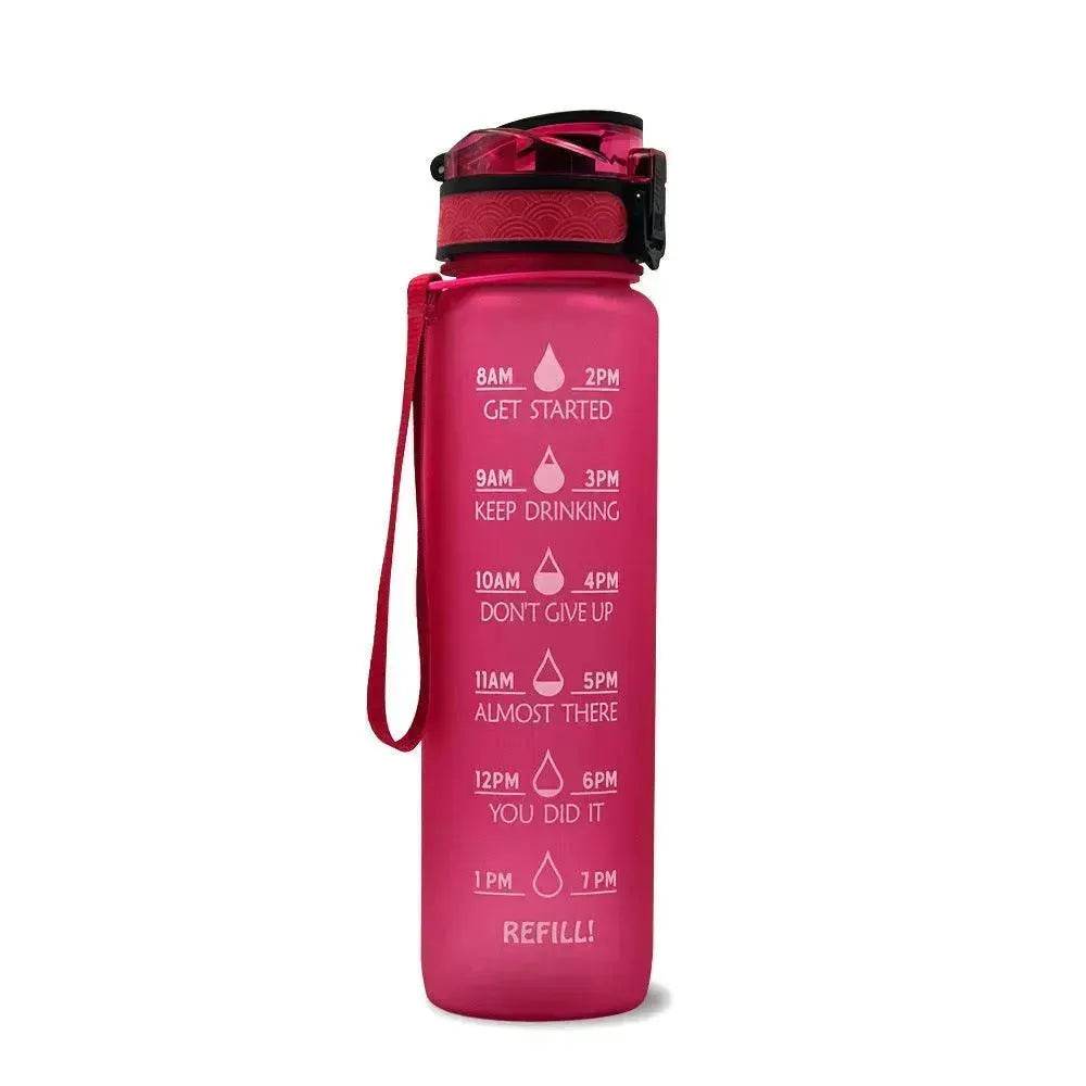 1L Tritan Hydrated Water Bottle for Sport Fitness - www.Shopthatapp.com