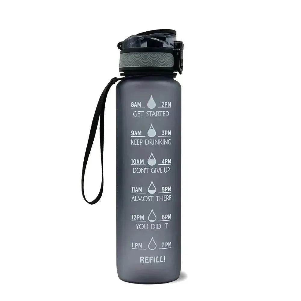 1L Tritan Hydrated Water Bottle for Sport Fitness - www.Shopthatapp.com