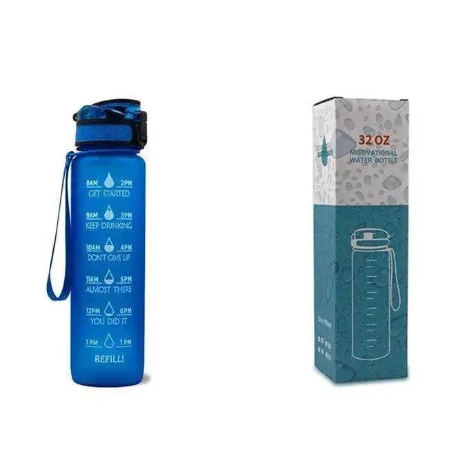 1L Tritan Hydrated Water Bottle for Sport Fitness - www.Shopthatapp.com