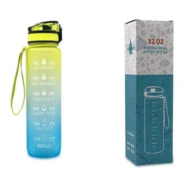 1L Tritan Hydrated Water Bottle for Sport Fitness - www.Shopthatapp.com