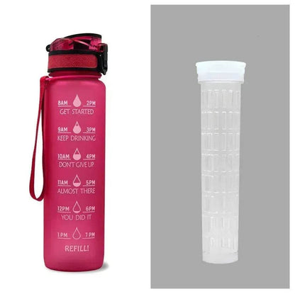 1L Tritan Hydrated Water Bottle for Sport Fitness - Www.Shopthatapp.com