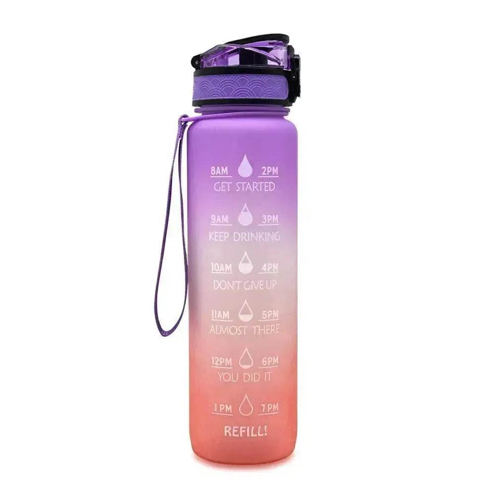 1L Tritan Hydrated Water Bottle for Sport Fitness - www.Shopthatapp.com