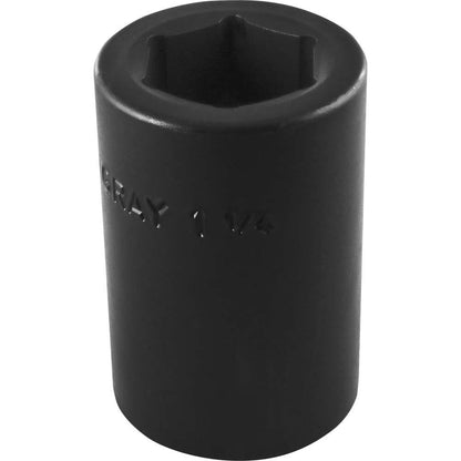 2-1/2" # 5 Spline Drive Standard Length Sockets - Impact Black Industrial Finish - www.Shopthatapp.com #