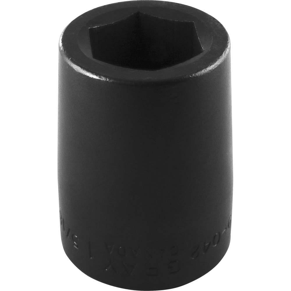 2-1/2" # 5 Spline Drive Standard Length Sockets - Impact Black Industrial Finish - www.Shopthatapp.com #