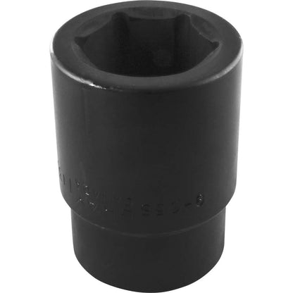 2-1/2" # 5 Spline Drive Standard Length Sockets - Impact Black Industrial Finish - www.Shopthatapp.com #