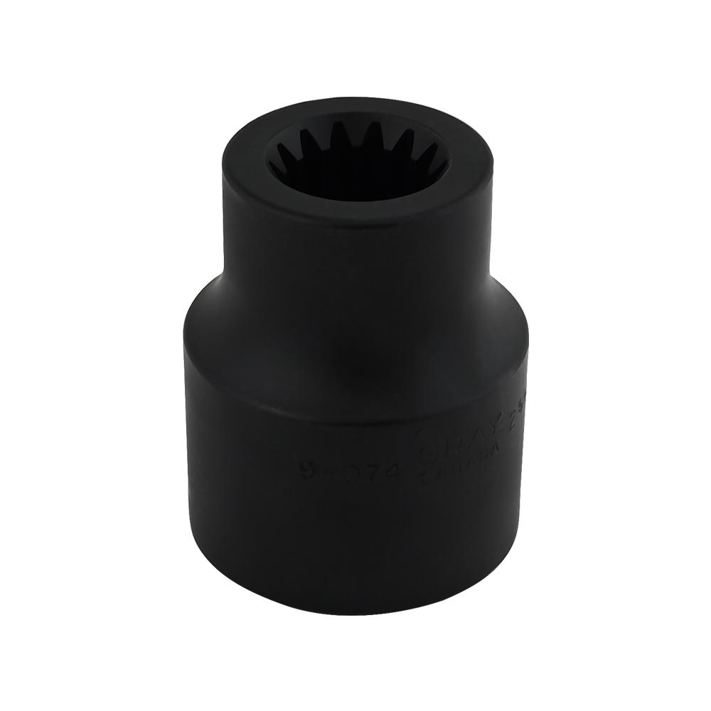 2-1/2" # 5 Spline Drive Standard Length Sockets - Impact Black Industrial Finish - www.Shopthatapp.com #