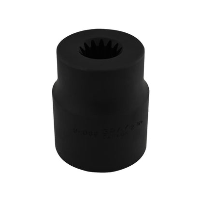 2-1/2" # 5 Spline Drive Standard Length Sockets - Impact Black Industrial Finish - www.Shopthatapp.com #