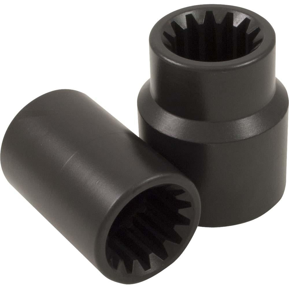 2-1/2" # 5 Spline Drive Standard Length Sockets - Impact Black Industrial Finish - www.Shopthatapp.com #